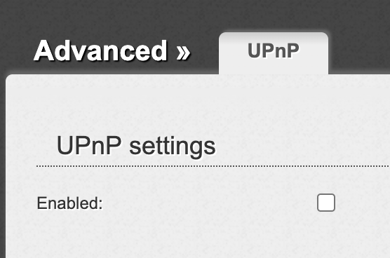 UPnP